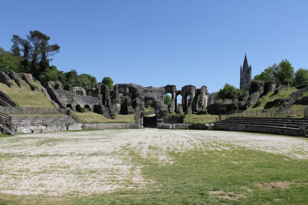 L'amphithéâtre antique de Saintes